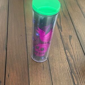 Starbucks Halloween 2020 Skull Crow Acrylic Tumbler 16oz
